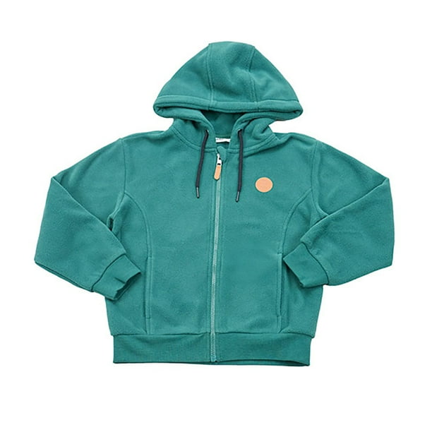 Poleron Niño Kids Polar Verde Corona