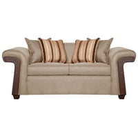 Ruzam Mobel - Sofá 2 Cuerpos Napoles Beige