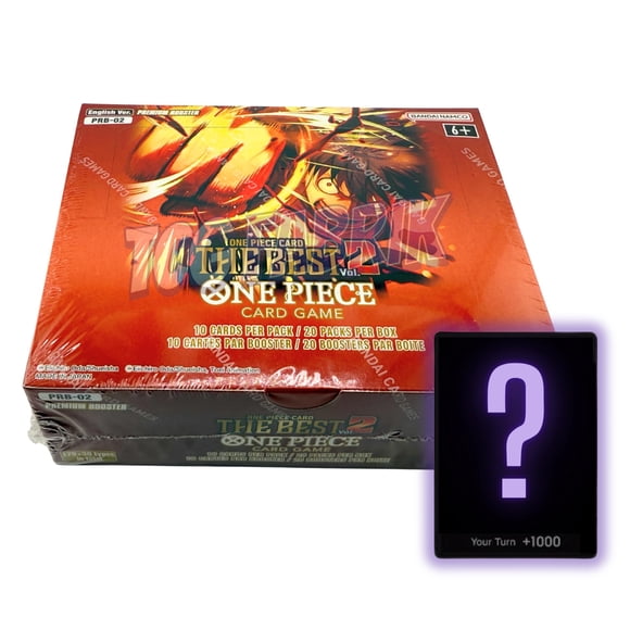 Caja De Sobres Prb02 One Piece En Inglés 20 Sobres