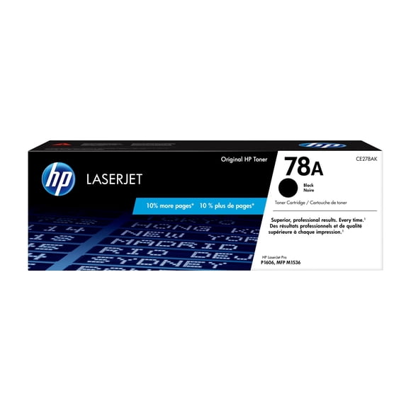 Cartucho De Tóner 78a Negro Ce278a Para Laserjet Pro