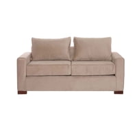 Latam Home - Sofá Livorno 2C Tela Velvet Beige