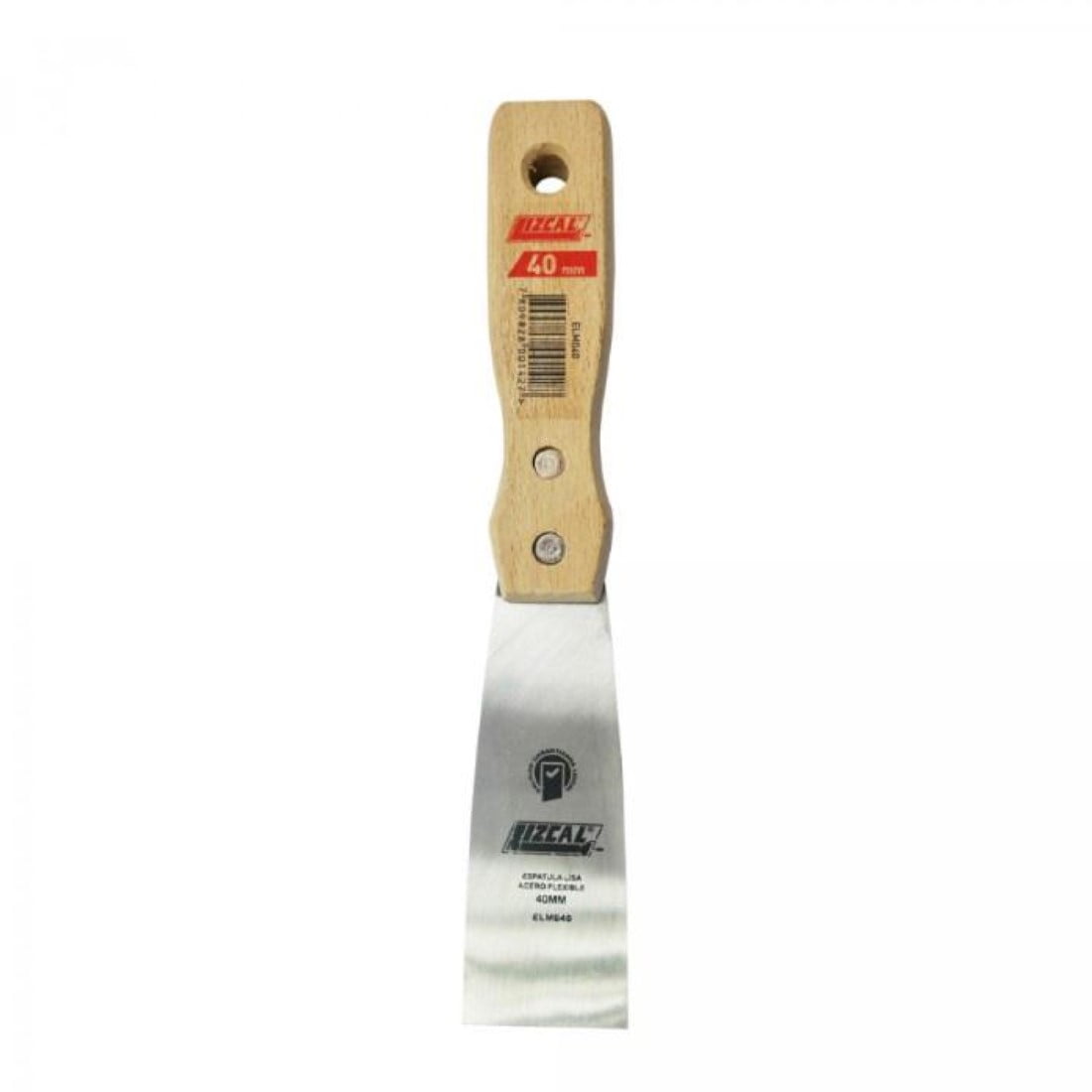 Lizcal - Espátula Metal Lisa 40mm