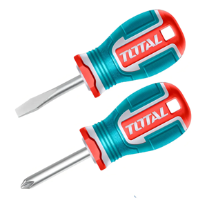Genérico - Juego De Destornilladores S2 Mango Redondo 2 Pzs Super Total