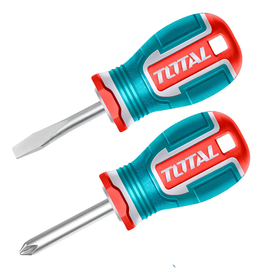 Genérico - Juego De Destornilladores S2 Mango Redondo 2 Pzs Super Total