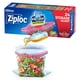 thumbnail image 1 of Bolsas de almacenamiento de alimentos con cierre hermético de un cuarto de galón, diseño abierto, 24 unidades, 1 of 9