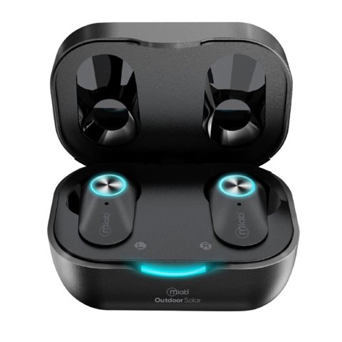 Microlab - Audifonos Inalámbrico Bluetooth Con Carga Solar