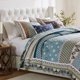 thumbnail image 5 of Juego de ropa de cama Greenland Home Thalia acolchado de 2 piezas, doble o XL, azul, 5 of 7