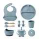 thumbnail image 1 of Set Cubiertos Silicona Libre BPA Antideslizante Celeste, 1 of 2