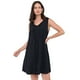 thumbnail image 1 of Vestido Mujer Corto Amarras Negro Corona, 1 of 5