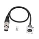 thumbnail image 3 of Cable De Extensión Xlr A Xlr 60 Cm, 3 of 5