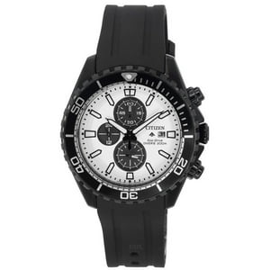 Reloj Citizen Promaster Marine Eco-Drive Chronograph White Dial Diver'S Ca0825-05A 200M Men'S Watch