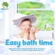 thumbnail image 3 of Visera de baño para bebé MARS BABY, gorro de ducha ajustable, azul, 3 of 3