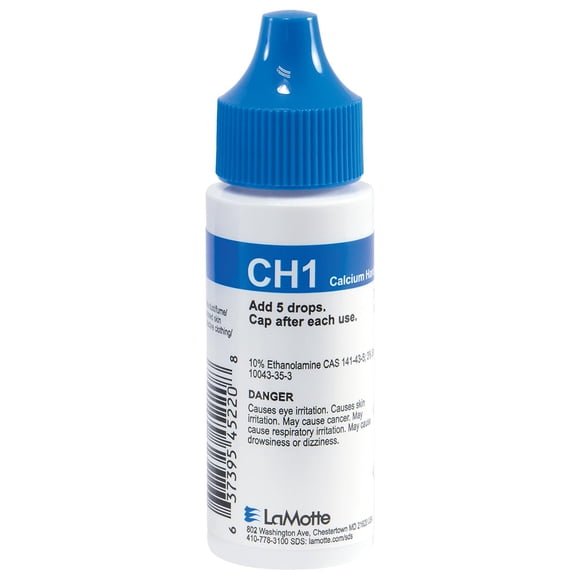 Reactivo líquido LaMotte 7042-G para dureza de calcio, 30 ml
