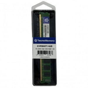Memoria Ram Tecnomemory Pc Ddr3 4Gb 1600Mhz Kvr16N11T/4Gb