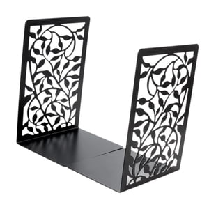 Magideal - 2 Sujetalibros De Metal Con Tapón Para Libros, Soporte Para Libros De Arte Abstracto Creativo, Sujetalibros Decorativos Para Decoración De Escritorio Estilo E