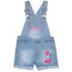 thumbnail image 5 of Conjunto de ropa Barbie: camiseta de cuello redondo y pantalones cortos de mezclilla para niña, 5 of 6