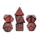 thumbnail image 2 of 7x Juego De Dados Poliédricos Favores De Fiesta Dados De Juego De Fiesta D4 ~ D20 Para Juego De Cartas Rojo, 2 of 5