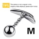 thumbnail image 1 of 1pc Portable Flexible Metal Anal Plug with Base Design - Outdoor Wearable Anal Beads for Men's Pleasure and Prostate Massage, 1 of 3