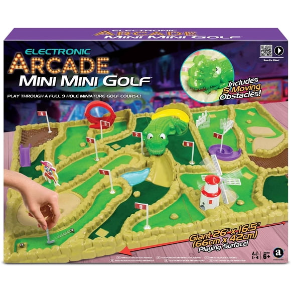 Juego de minigolf Ambassador Games Electronic Arcade de 9 hoyos