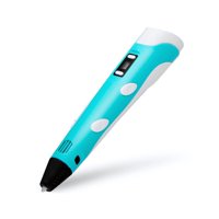 3D Pen - Lápiz Impresora 3D Azul + Filamentos Incluidos - Ps