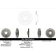 thumbnail image 3 of Disco Freno para auto Mazda CX-5 2012-2017 Delantero, 3 of 4