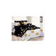 thumbnail image 1 of Cubrecama Quilt Verano 2 Plazas - Negro Blanco Corazones Mariposa ME-8, 1 of 1