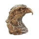 thumbnail image 1 of Estatua De Cabeza De águila, Artesanía, Escultura Animal Creativa Para Estante, Escritorio, Oficina, 1 of 5