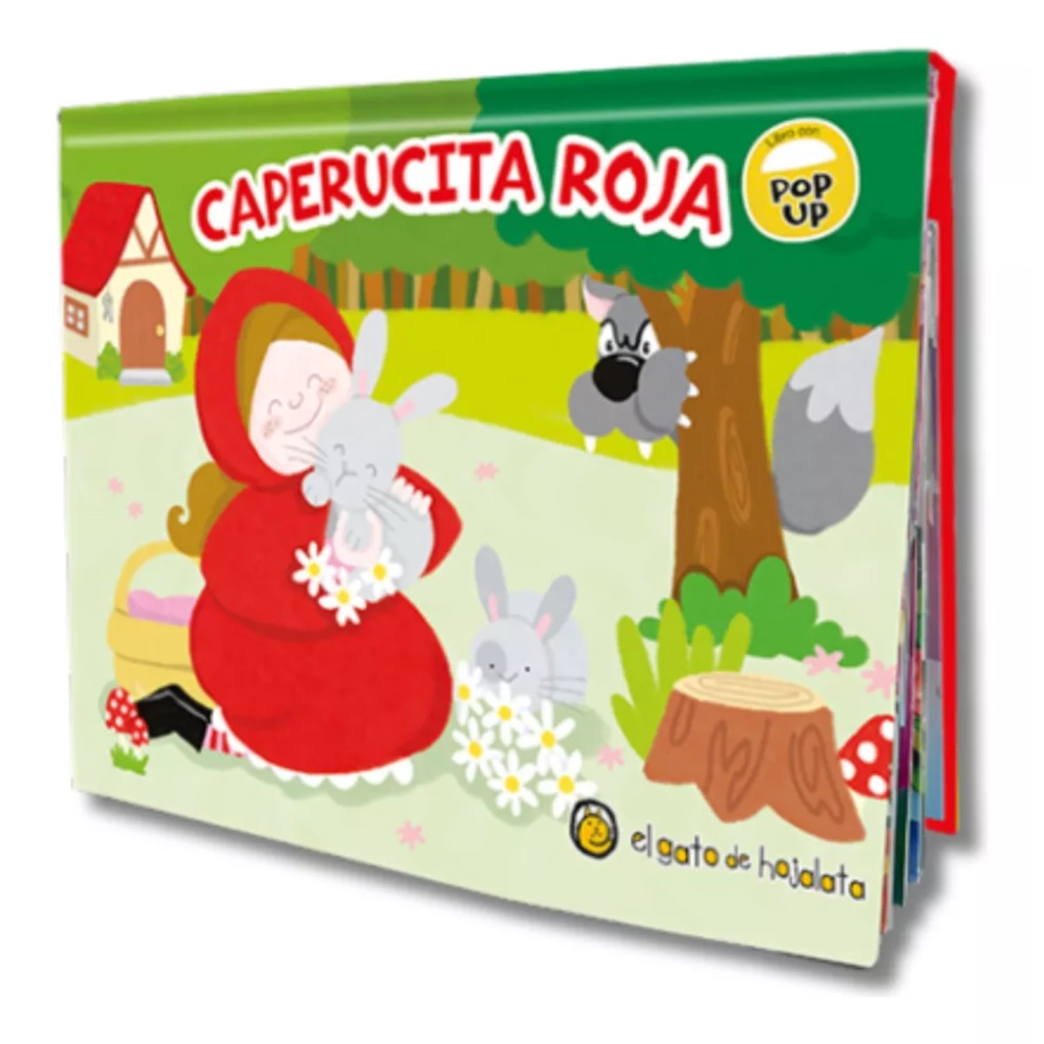 El Gato De Hojalata - Libro Caperucita Roja *clásicos Pop Up*