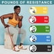 thumbnail image 2 of Bandas de resistencia zhiamz con asas para entrenamiento y terapia, 2 of 6