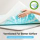 thumbnail image 2 of Cubrecolchón OLIXIS Gel Memory Foam Queen, 7,62 cm, refrigerante, 2 of 8