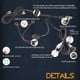 thumbnail image 3 of Arnés de cableado Nirider, fusible de relé Rock Switch de 2 conductores, 12 V, 40 A, 3 of 7