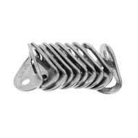 Magideal - 10 Piezas De Suspensión De Perno De Anclaje Para Escalada En Roca, Protección De Punto De Anclaje De Suspensión De Perno De Clavo De Expansión, Acero