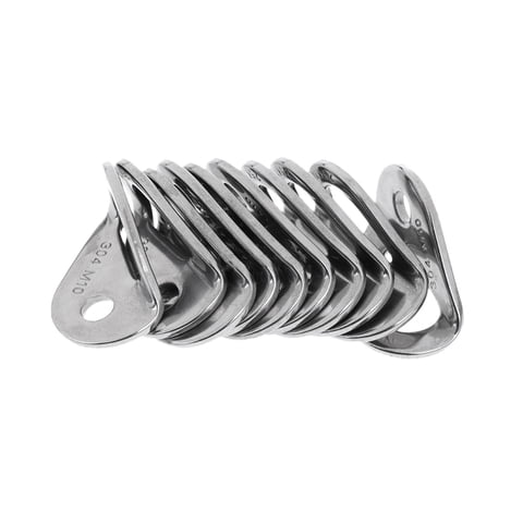 Magideal - 10 Piezas De Suspensión De Perno De Anclaje Para Escalada En Roca, Protección De Punto De Anclaje De Suspensión De Perno De Clavo De Expansión, Acero