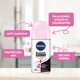 thumbnail image 2 of Desodorante Roll On Nivea Invisible Black &White Clear Mujer, 2 of 6
