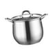 thumbnail image 2 of Olla De Acero Inoxidable Para Cocinar A Fuego Lento, Resistente, Para Sopa De Fideos, Calentar Leche, 2 of 3