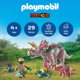 thumbnail image 3 of Familia de Triceratops Playmobil con Huevo de Dino y Equipo de Investigación, 3 of 7