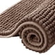 thumbnail image 2 of Tapete Alfombrilla De Baño Absorbente Piso Tina Ducha Dormitorio Unicolor MARRON, 2 of 6