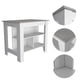 thumbnail image 1 of Isla De Cocina Cala 90x103x70 Cm Blanco Y Ibiza, 1 of 3