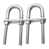 Ioensy - 2X Pernos En U Para Amarre De Proa Y Popa De Barco Marino, Herrajes Para Cubierta De Rv, Yate De Vela