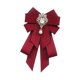 thumbnail image 5 of Broche De Lazo De Cinta, Lazo, Pajarita, Elegante Alfiler De Corbata Para Traje, Camisas, Blusas, Rojo, 5 of 5