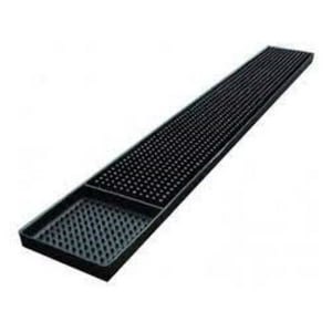 Catalab - Goma Bar Negra 59 X 8 Cm Escurridor Vaso