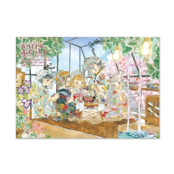 Waterford Watercolor Paper & Coloring book - Nanakami Mana collab