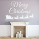 thumbnail image 2 of Decomural Merry Christmas Santa Reindeer WS-50015, 2 of 2