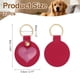 thumbnail image 2 of Llavero de Pelo de Mascota Uxcell, Llavero en Forma de Corazón, Regalo Conmemorativo de Pelo de Perro, Llavero de Cuero PU, (Rojo Rosado, 2 Piezas), Para Recoger Pelo de Mascota/Encanto de Memoria, 2 of 7