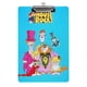 thumbnail image 1 of Schoolhouse Rock Portapapeles de acrílico A4, tamaño carta estándar, carpeta con clip 31.8x 21.5CM para estudiantes, profesores y oficina, 1 of 6