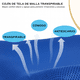 thumbnail image 3 of Silla De Ruedas Estándar Geriatrica Plegable Descansa Pies, 3 of 7