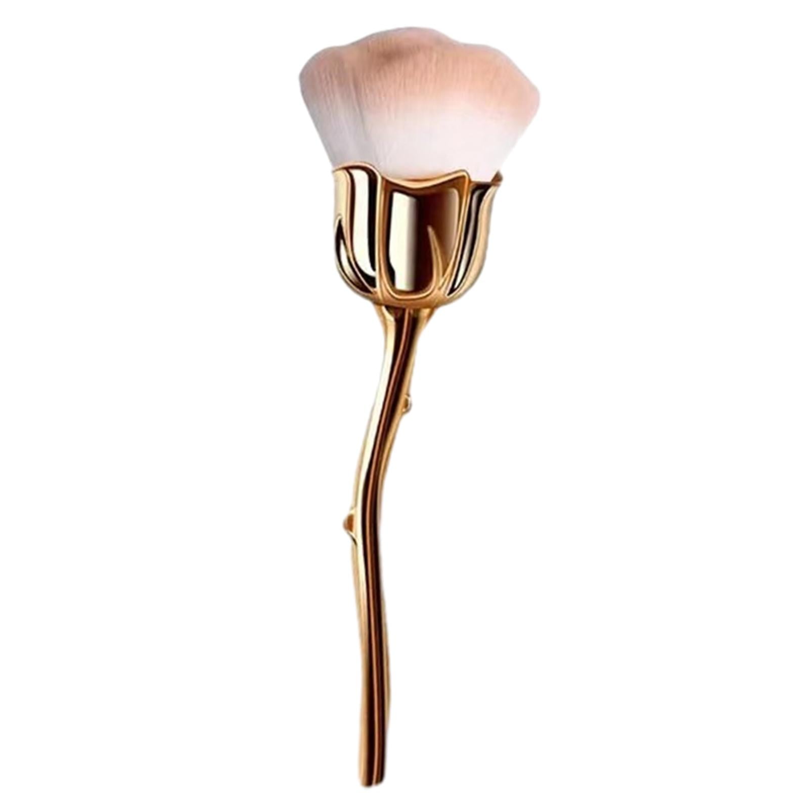 Magideal - Brocha Para Polvos Sueltos, Brocha De Maquillaje, Brocha Facial, Brocha Profesional Para Colorete, Herramienta De Belleza Para Fijación De Polvos, Con Estilo C