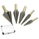 thumbnail image 2 of Set 5 Brocas Cónicas Hss Acero Rápido Titanio Metal, 2 of 2