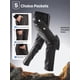 thumbnail image 4 of Pantalones De Nieve Free Soldier Softshell Forrados De Forro Polar Repele Agua, 4 of 8
