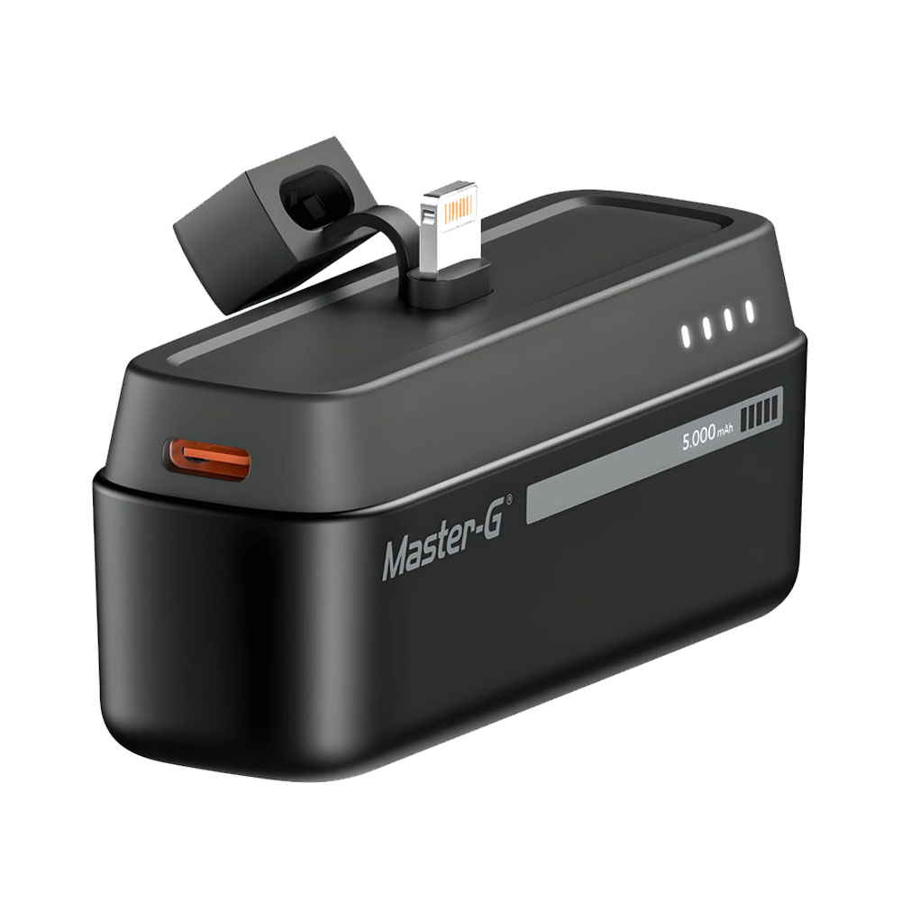 Master G - Powerbank Bateria Externa 5000 Mah Emergencia Para Iphone